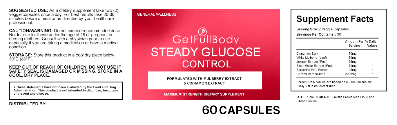 Steady Glucose Control view 2